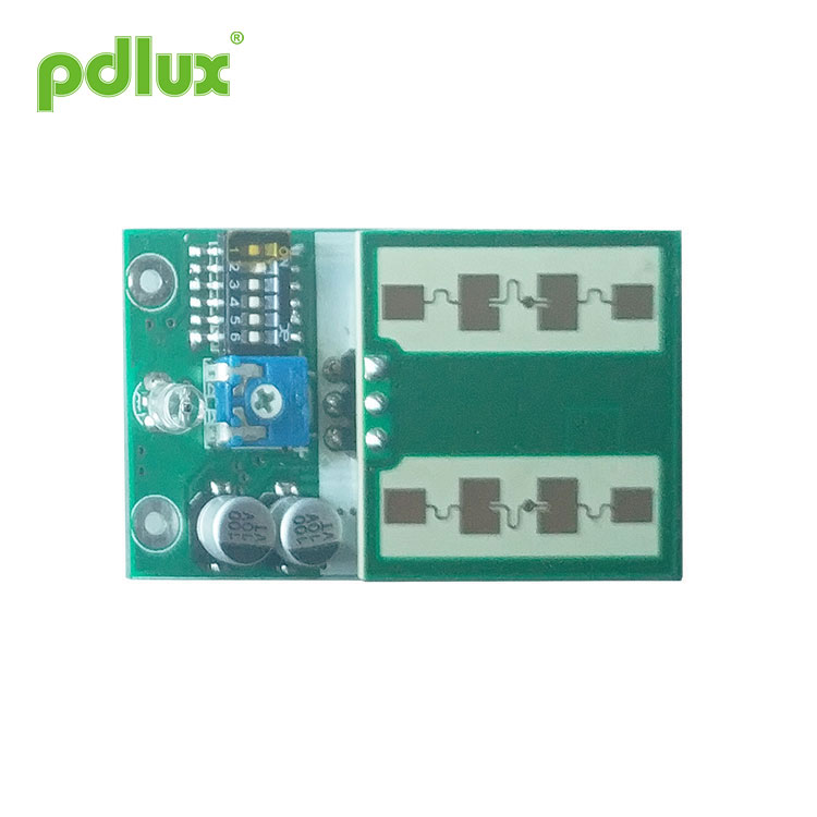 PDLUX PD24-V1 24.125GHz மைக்ரோவேவ் மோஷன் சென்சார் கே-பேண்ட் டாப்ளர் டிரான்ஸ்ஸீவர் தொகுதி
